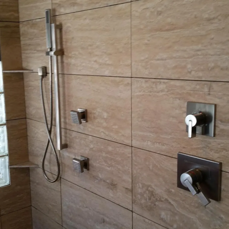 Shower fixture installation for Water Heater Installation in College Station